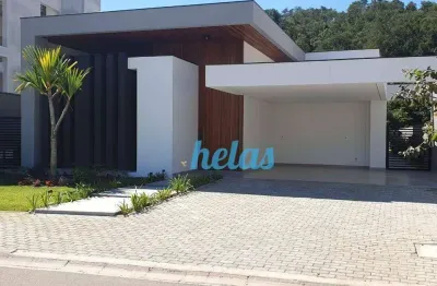 Casa à venda com 312,49m² com 4 dormitórios sendo 4 suítes por r$ 4.250.000,00 no condomínio gran ville - atibaia-sp