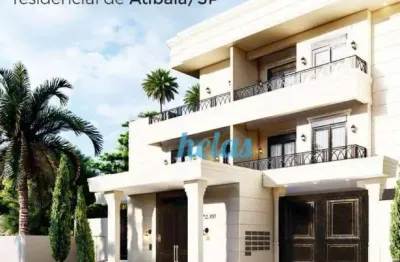 Apartamentos à venda a partir de r$ 555.000,00, apartamento com duas suites r$ 776.000,00,  no residencial mansion - atibaia/sp.