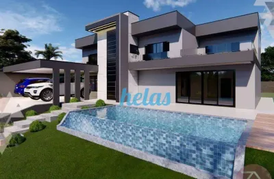 Casa com 4 dormitórios à venda, 204 m² por r$ 2.100.000,00 - condominio palavra da vida - atibaia/sp