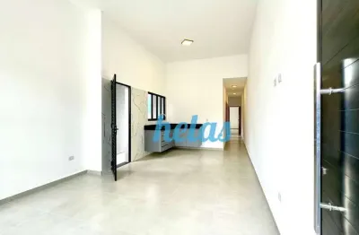 Casa térrea - 3 dorms (1 suíte) - sala com cozinha integrada - quintal - 2 gargs - 80m² - jardim imperial - atibaia/sp
