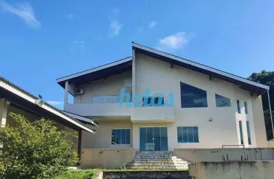 Casa sobrado com 503 m² à venda por r$ 1.400.000,00 no condomínio estância dos lagos - atibaia/sp.