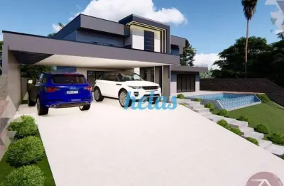 Casa sobrado com 204 m² à venda por r$ 2.000.000,00 no condomínio palavra da vida - atibaia/sp.