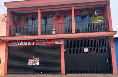 Salão comercial + casa com 4 dormitórios à venda, 379 m² por r$ 680.000 - parque são sebastião - ribeirão preto/sp