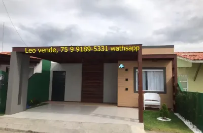 Casa em condomínio fechado com 2 quartos à venda no Sim, Feira de Santana 