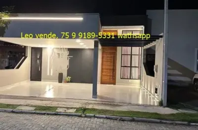Casa em condomínio fechado com 3 quartos à venda no Sim, Feira de Santana 