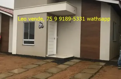 Casa em condomínio fechado com 2 quartos à venda no Papagaio, Feira de Santana 
