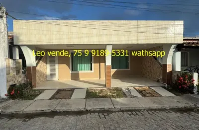 Casa em condomínio fechado com 2 quartos à venda no Papagaio, Feira de Santana 