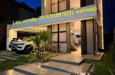 Casa em condomínio fechado com 4 quartos à venda no Papagaio, Feira de Santana 