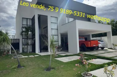 Casa em condomínio fechado com 4 quartos à venda no Papagaio, Feira de Santana 
