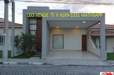Casa em condomínio fechado com 3 quartos à venda no Sim, Feira de Santana 