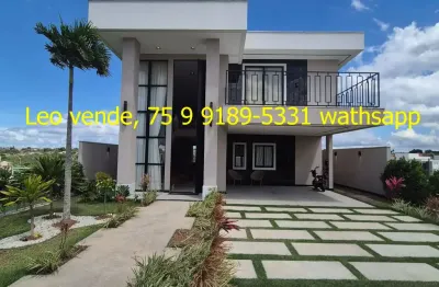 Casa em condomínio fechado com 4 quartos à venda no Papagaio, Feira de Santana 