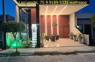 Casa em condomínio fechado com 3 quartos à venda no Sim, Feira de Santana 