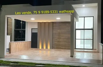 Casa em condomínio fechado com 3 quartos à venda no Sim, Feira de Santana 