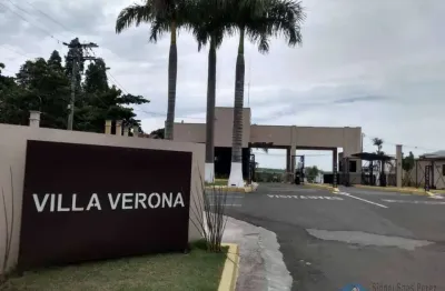 Terreno em condomínio fechado à venda no Condomínio Villa Verona, Sorocaba 