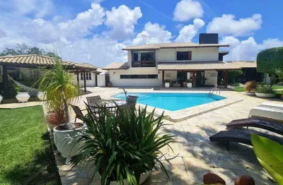 Casa em condomínio para venda em lauro de freitas, vilas do atlantico, 5 dormitórios, 3 suítes, 6 banheiros, 4 vagas