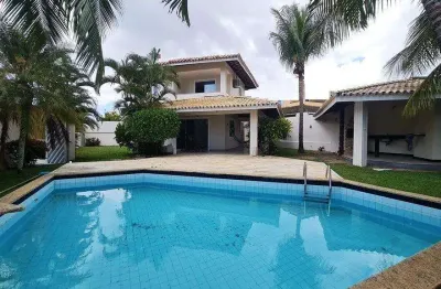 Casa em condomínio para venda em lauro de freitas, vilas do atlantico, 4 dormitórios, 4 suítes, 6 banheiros, 4 vagas