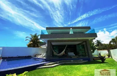 Casa para venda em lauro de freitas, vilas do atlantico, 4 dormitórios, 4 suítes, 6 banheiros, 4 vagas