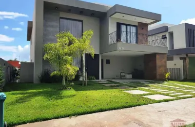 Casa em condomínio fechado com 4 quartos à venda na Rodovia BA-099 - Estrada do Côco, 15, Alphaville (Abrantes), Camaçari