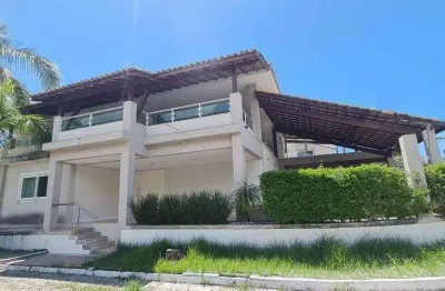 Casa em condomínio fechado com 4 quartos à venda na Rodovia Ba-099, 15, Abrantes, Camaçari