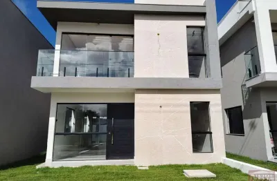 Casa em condomínio fechado com 4 quartos à venda na Rua Sucupió, 48, Abrantes, Camaçari
