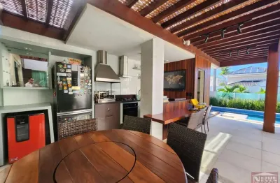 Casa em condomínio fechado com 4 quartos à venda na Avenida Praia de Itapoan, 132, Vilas do Atlantico, Lauro de Freitas