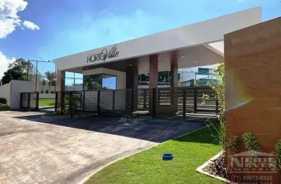 Terreno em condomínio fechado à venda na Rodovia Ba-099, 14, Abrantes, Camaçari