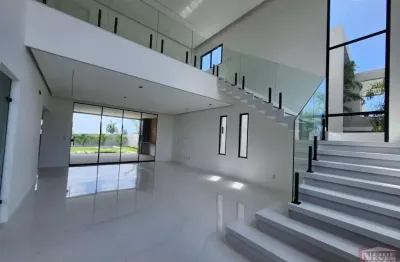 Casa em condomínio fechado com 4 quartos à venda no Alphaville (Abrantes), Camaçari 
