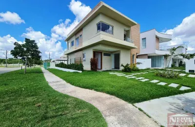 Casa em condomínio fechado com 4 quartos à venda na Rodovia Da Ba-531 - Via Abrantes - Cascalheira, 160, Alphaville (Abrantes), Camaçari