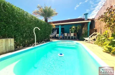 Casa em condomínio fechado com 3 quartos à venda na Rodovia Ba-099, 545, Abrantes, Camaçari