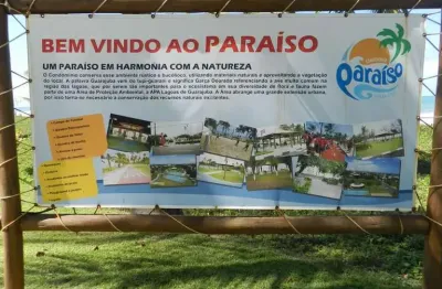 Terreno em condomínio fechado à venda na Rua Saramonete, 254, Guarajuba, Camaçari