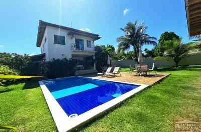 Casa em condomínio fechado com 4 quartos à venda na Rodovia Ba-099, 652, Praia de Busca Vida, Camaçari
