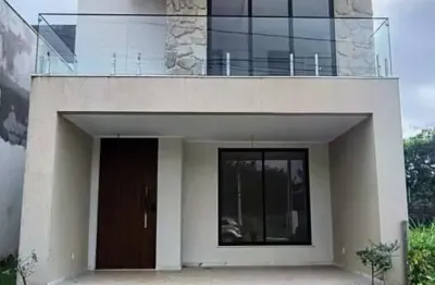 Casa em Condomínio para Venda em Camaçari, Vila de Abrantes (Abrantes), 4 dormitórios, 3 suítes, 4 banheiros, 2 vagas