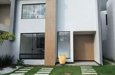 Casa em condomínio fechado com 4 quartos à venda na Rua Sucupió, 652, Abrantes, Camaçari