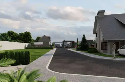 Terreno à venda na bairro são francisco próximo ao caminho do vinho e colonia murici, costeira, são josé dos pinhais, 128 m2 por r$ 217.600