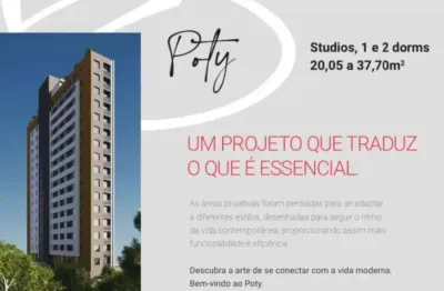 Apartamento com 1 quarto à venda na rua barão do serro azul, centro, curitiba, 30 m2 por r$ 395.588