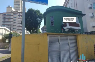 Casa comercial para alugar na Rua Visconde de Faria, Campo Grande, Santos