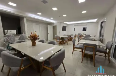 Excelente apartamento semi mobiliado no canto do forte