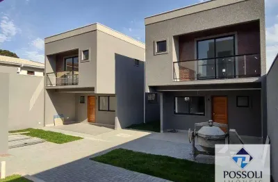 Sobrado com 3 dormitórios à venda, 117 m² por r$ 640.000,00 - boa vista - curitiba/pr