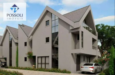 Sobrado com 4 dormitórios à venda, 192 m² por r$ 2.500.000,00 - ahú - curitiba/pr