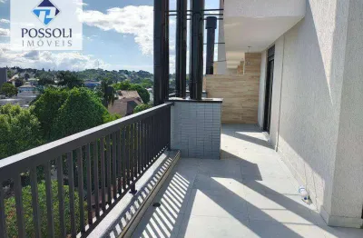 Cobertura com 2 dormitórios à venda, 104 m² por r$ 1.067.383,70 - bom retiro - curitiba/pr