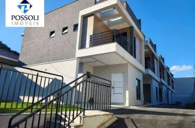 Sobrado com 3 dormitórios à venda, 184 m² por r$ 1.149.000,00 - bacacheri - curitiba/pr