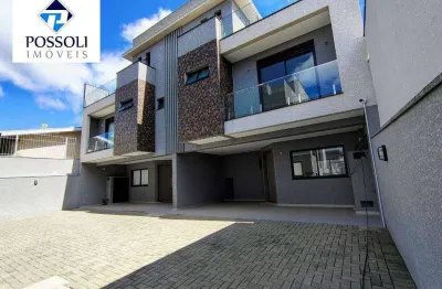 Sobrado com 4 dormitórios à venda, 213 m² por r$ 1.249.000,00 - bom retiro - curitiba/pr