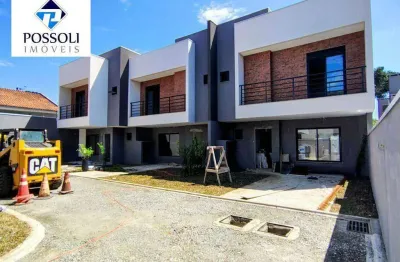 Sobrado com 3 dormitórios à venda, 112 m² por R$ 699.000,00 - Uberaba - Curitiba/PR