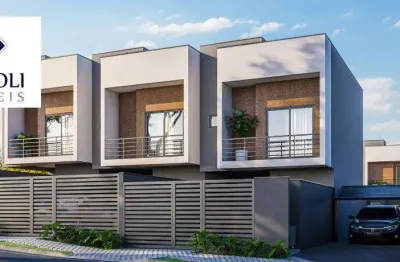 Sobrado com 3 dormitórios à venda, 116 m² por r$ 759.900 - uberaba - curitiba/pr