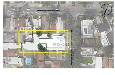 Terreno à venda, 1760 m² por R$ 8.500.000,00 - Batel - Curitiba/PR