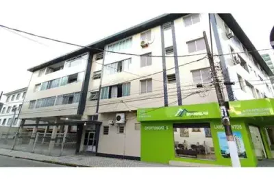 Atraente apartamento tipo para venda em canto do forte com 1 quarto, 41m²