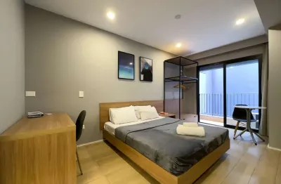 Confortável studio para venda em Jardins com 1 quarto, sendo 1 suíte , 28m²