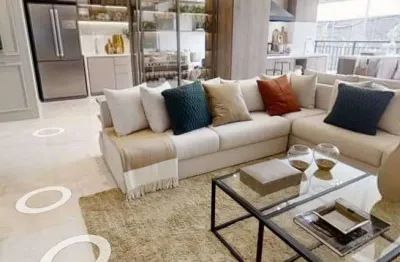 Living unique saúde , 125m², 4 dorms + lavabo - c/ 2 vaga cobertas e churrasqueira - lazer completo