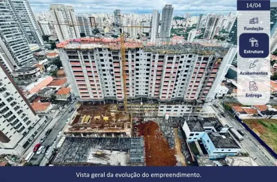 Apartamento no ipiranga com suíte e varanda gourmet – em obras