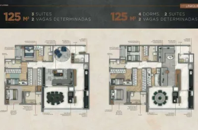 Living unique saúde , 125m², 4 dorms + lavabo - c/ 2 vaga cobertas e churrasqueira - lazer completo